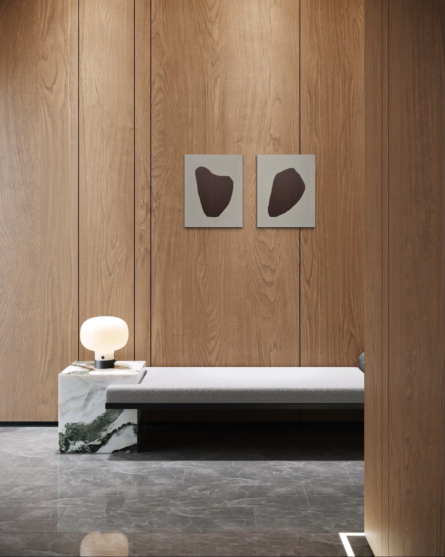 Silvija Kicivoj / Taupe Raindrop I