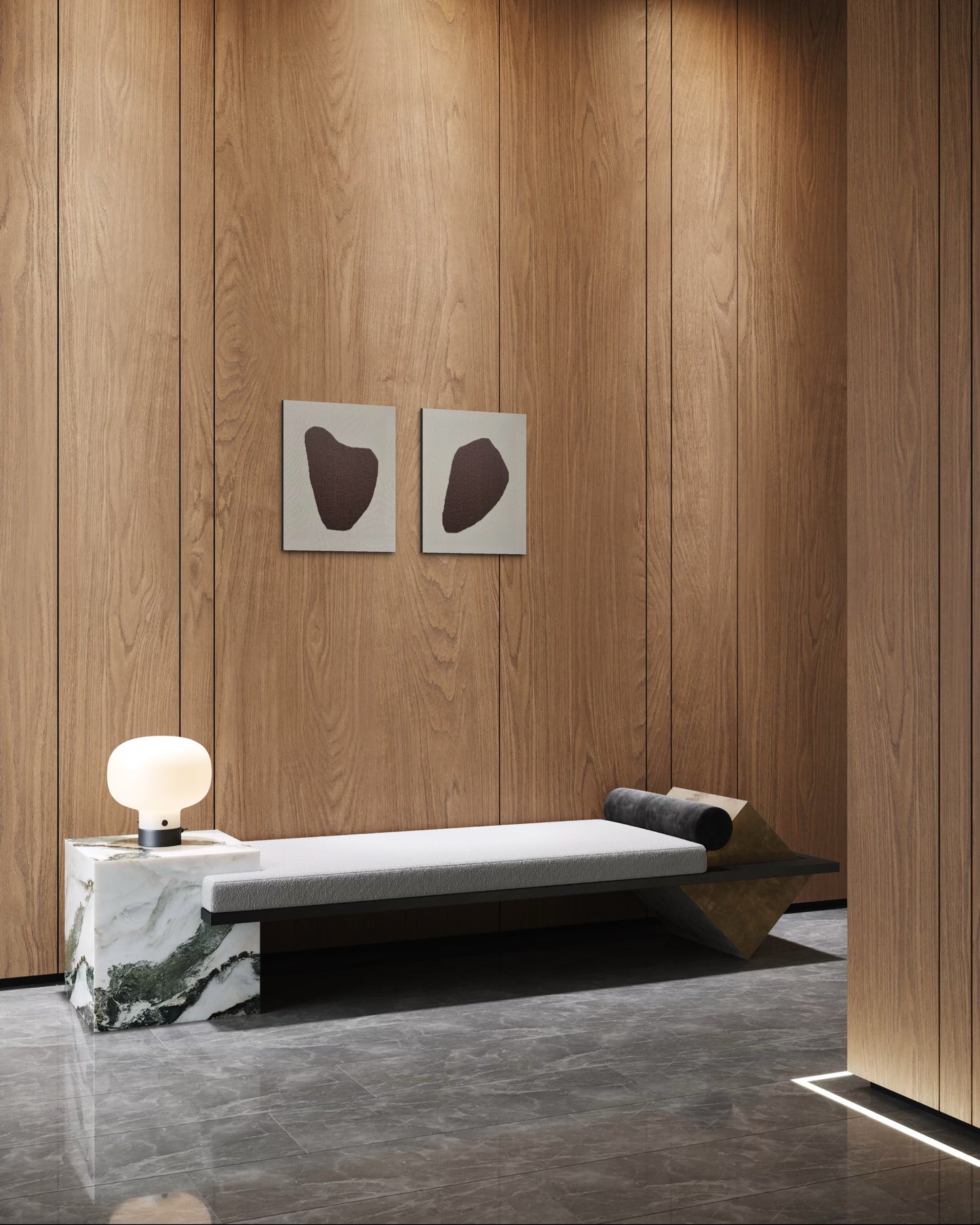 Silvija Kicivoj / Taupe Raindrop I