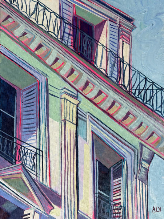 Aly Rosenzweig / Parisian Balconies