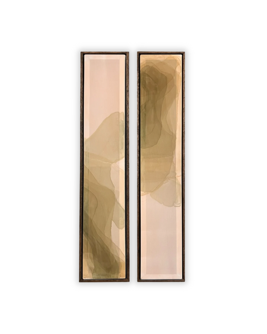 Rachel Sardella / Gentle Stream (Diptych)