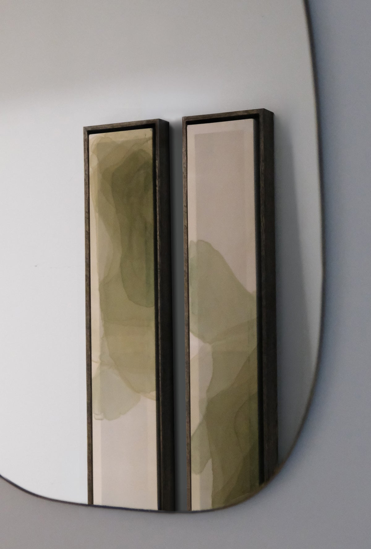 Rachel Sardella / Gentle Stream (Diptych)