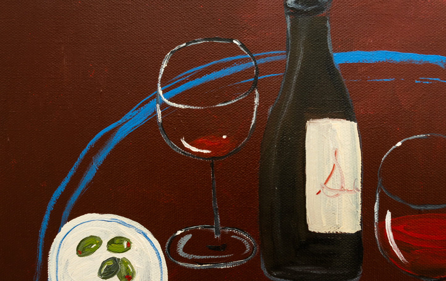 Laura Brown / Stripes and Vino