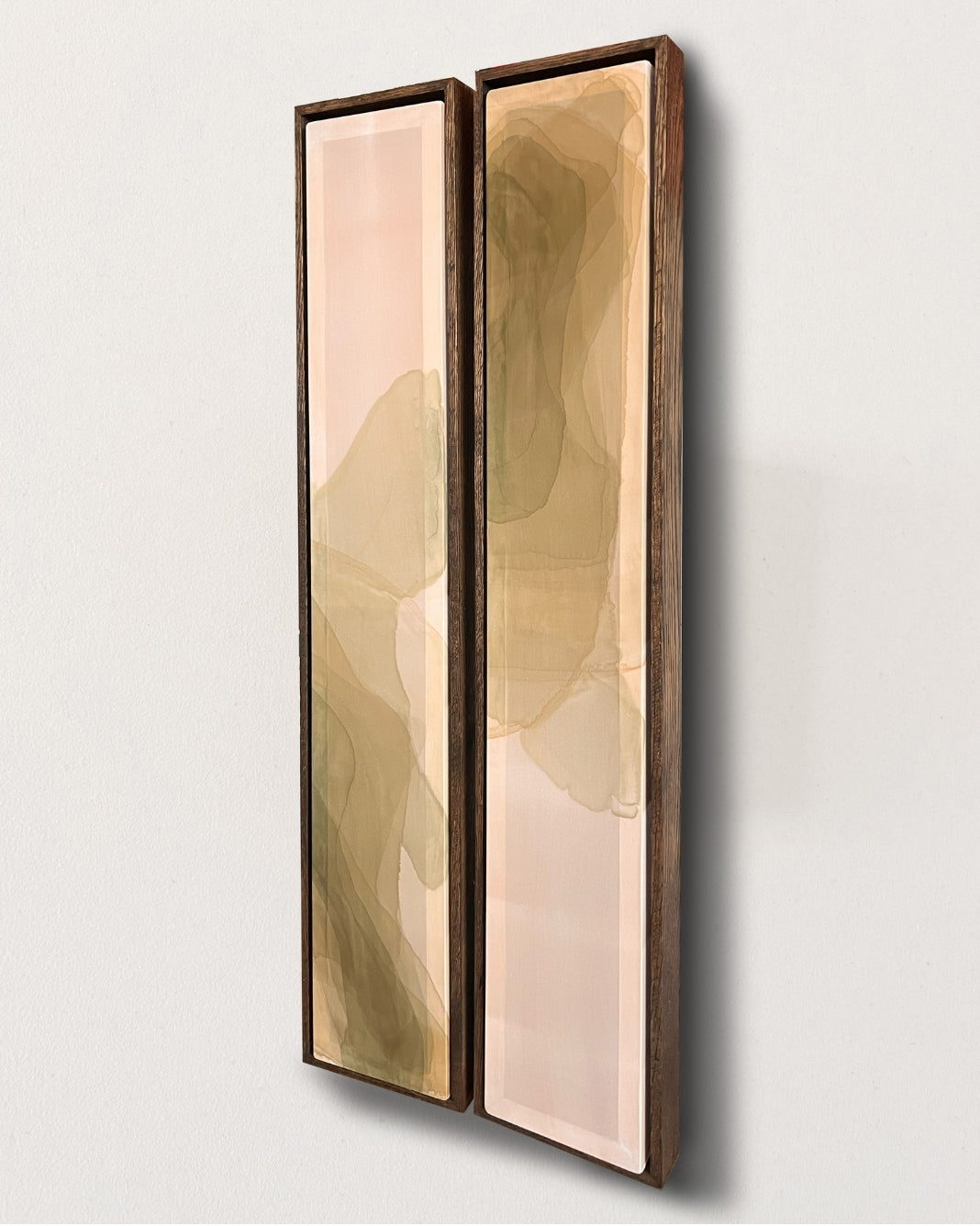 Rachel Sardella / Gentle Stream (Diptych)