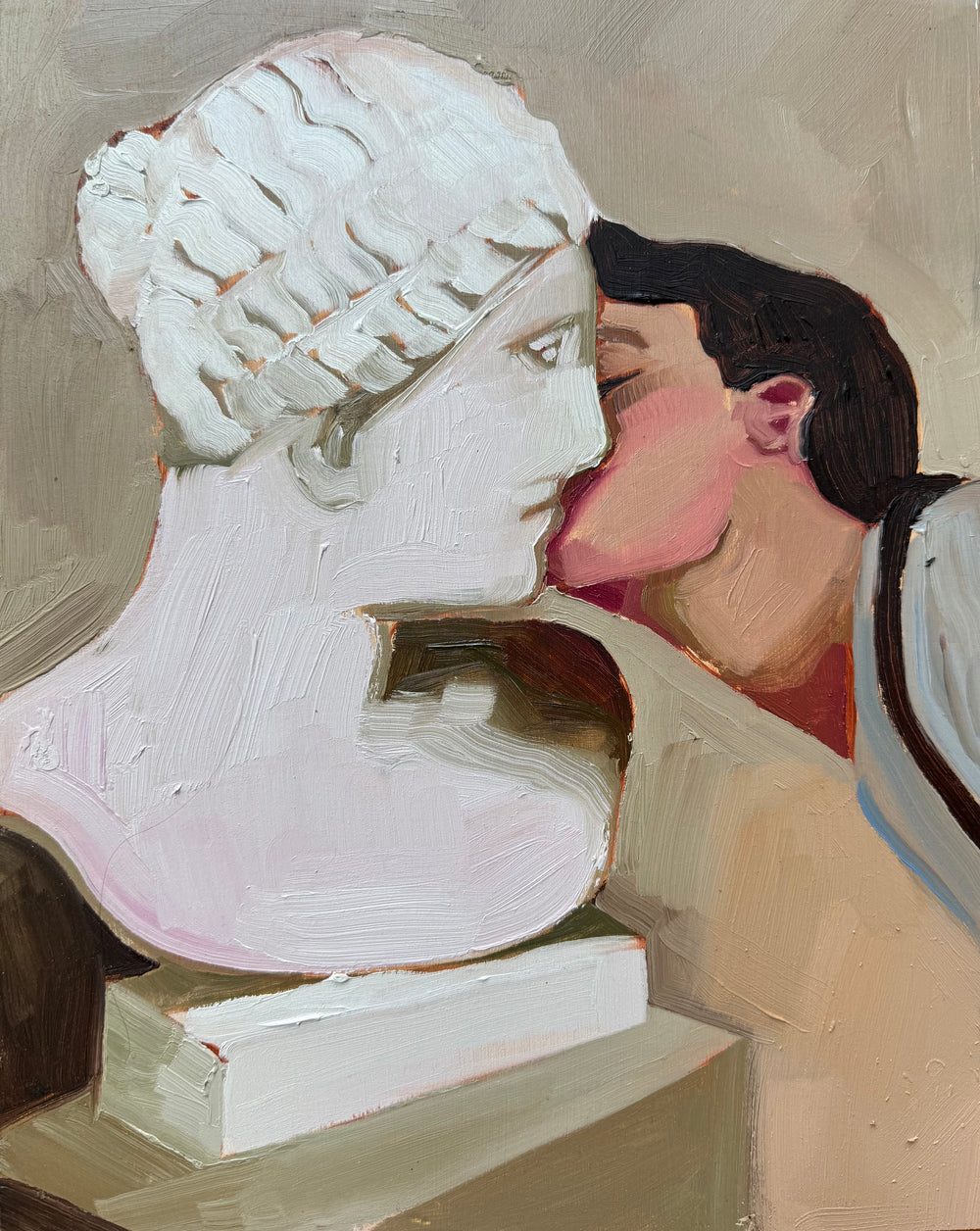 Emma Chlumecky / Statue Kiss II