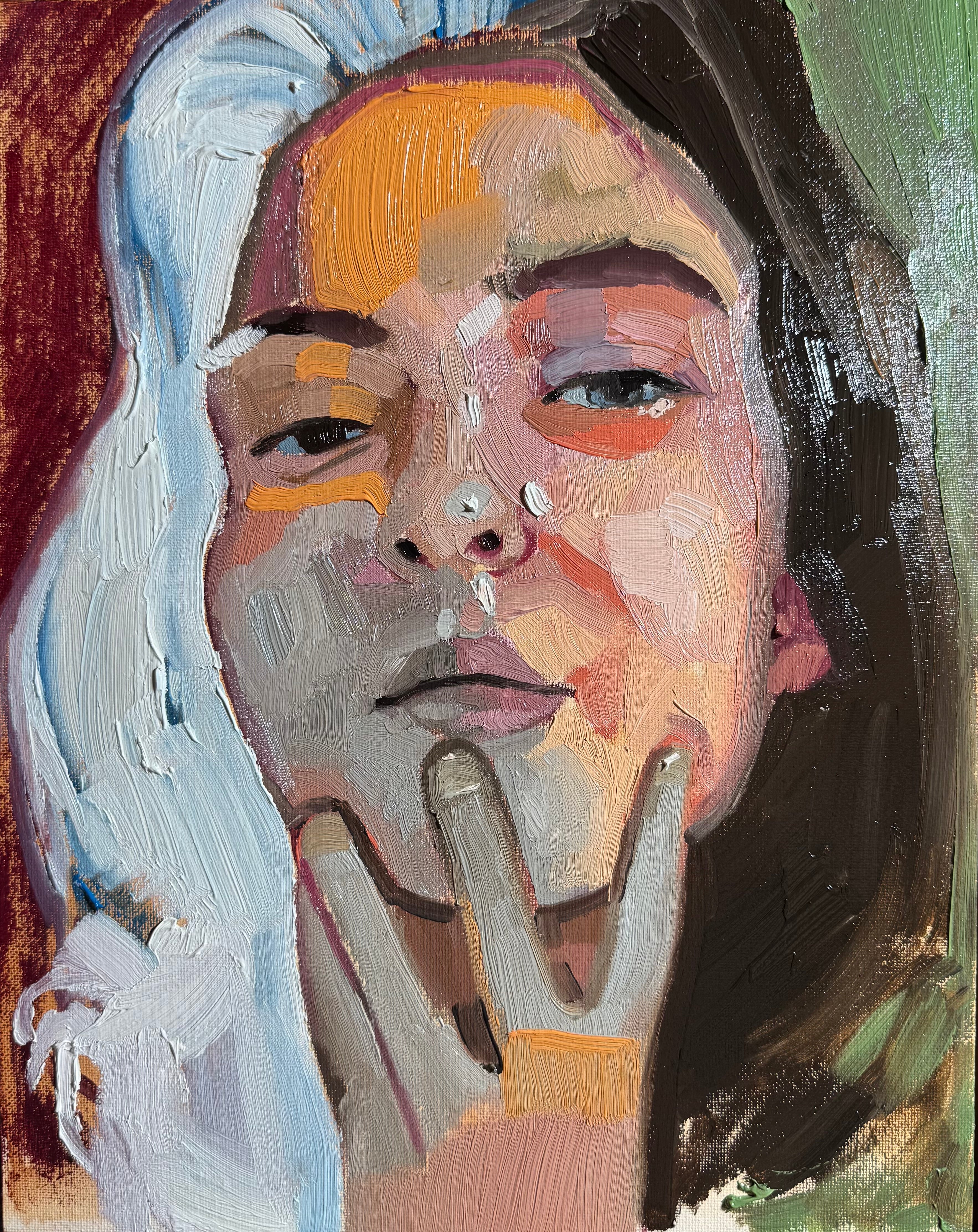 Emma Chlumecky / Self-Portrait Study