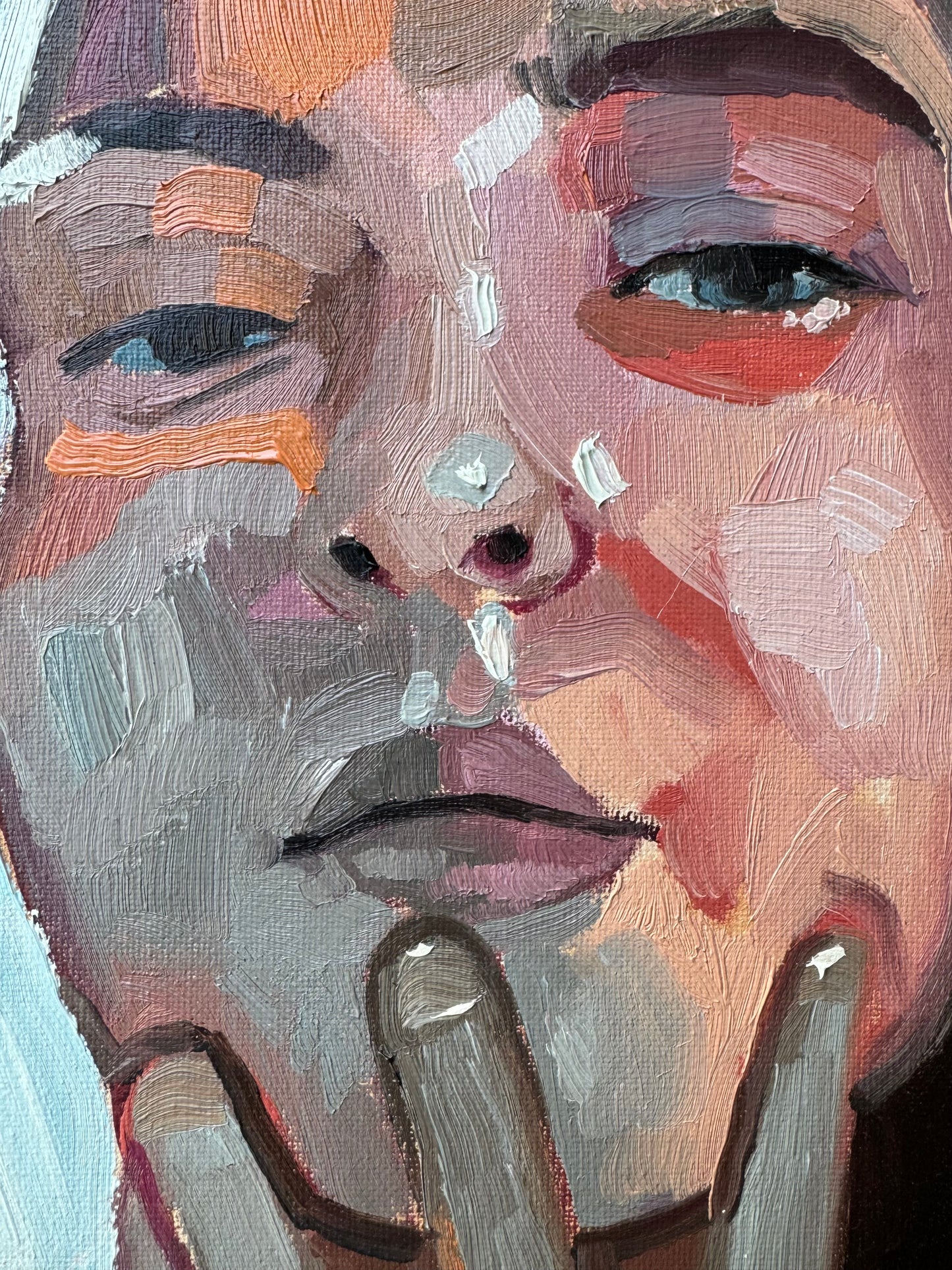 Emma Chlumecky / Self-Portrait Study