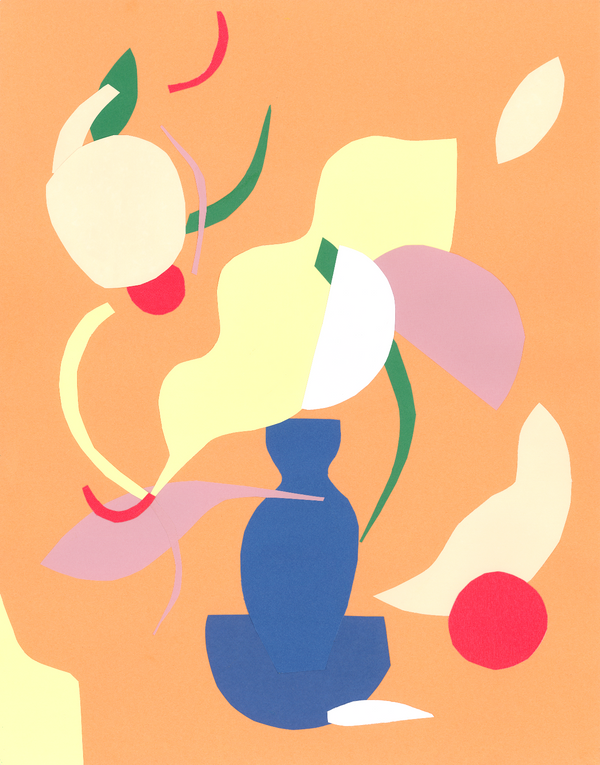 Franziska Barczyk / Vase and Fruit