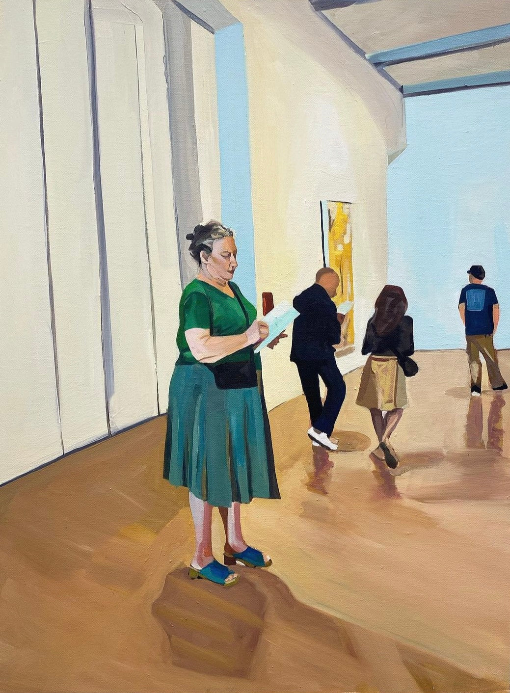 Daniella Williams / Sketching De Kooning At The Whitney (Original)