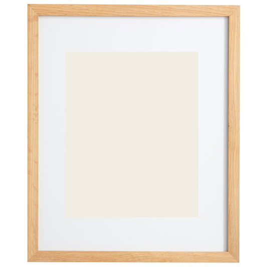 Natural coloured frame