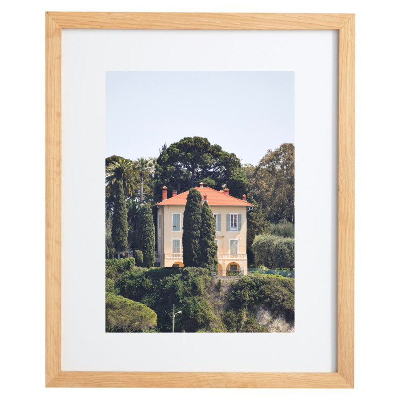 Villa in the French Riviera photography in a natural frame