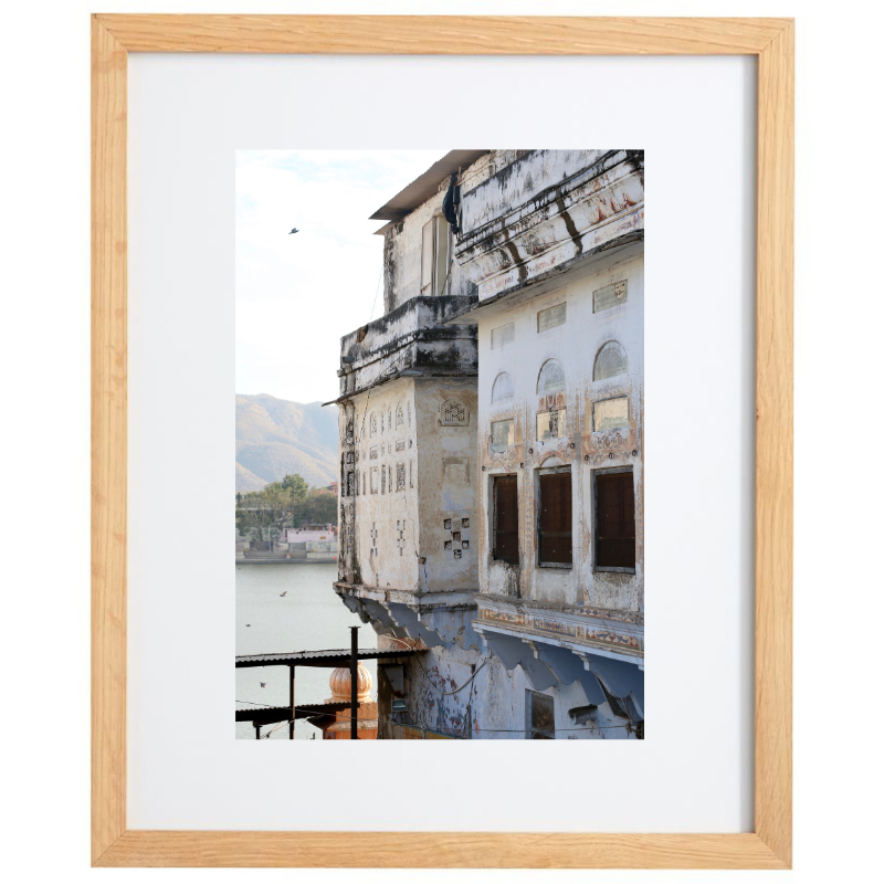 Pushkar Lake travel photography in a natural frame