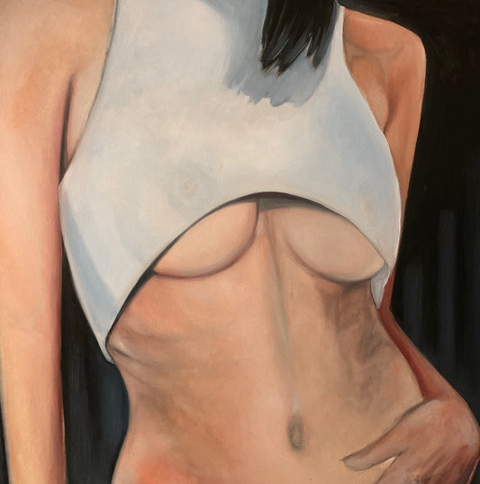 Woman torso artwork